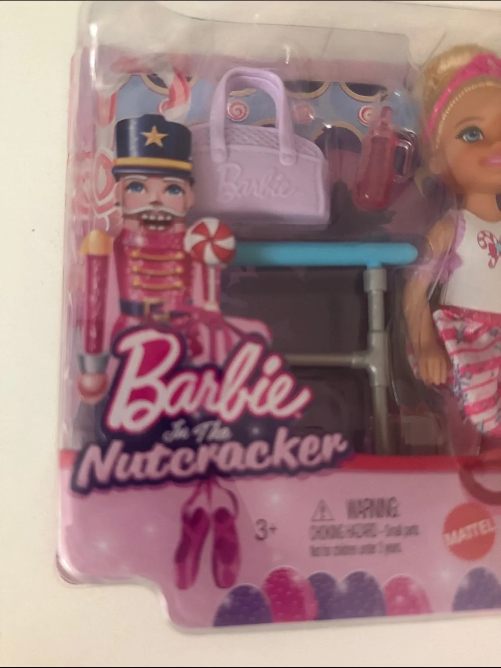 Barbie Pink & Lavender Nutcracker Doll Accessory Set